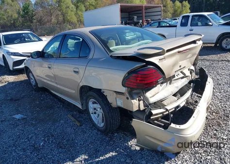 2005 Pontiac Grand Am Se z USA, uszkodzony, nr VIN 1G2NE52E55M219764